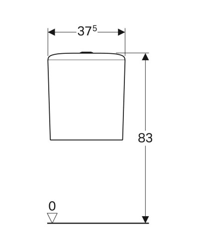 Бачок для унитаза Geberit iCon 229420000