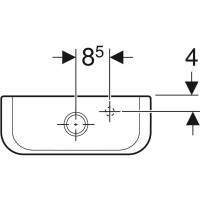 Бачок для унитаза Geberit iCon Square 228950000