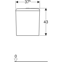 Бачок для унитаза Geberit Smyle 500.220.01.1
