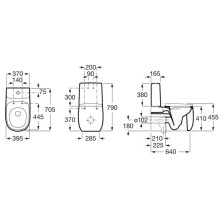 Бачок для унитаза Roca Beyond 3410B1630