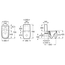 Бачок для унитаза Roca Beyond 3410B1630