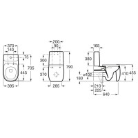 Бачок для унитаза Roca Beyond 3410B1660