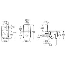 Бачок для унитаза Roca Beyond 3410B1660