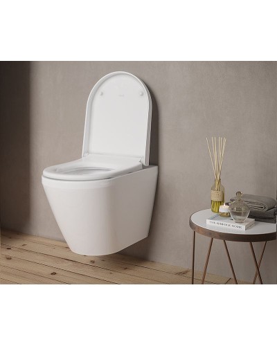 Унитаз Vitra Integra Round 7041B003-0075 подвесной без сиденья