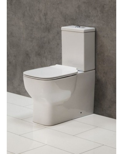 Чаша унитаза-компакт BelBagno Vaso BB127CP без бачка и сиденья