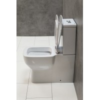 Чаша унитаза-компакт BelBagno Vaso BB127CP без бачка и сиденья