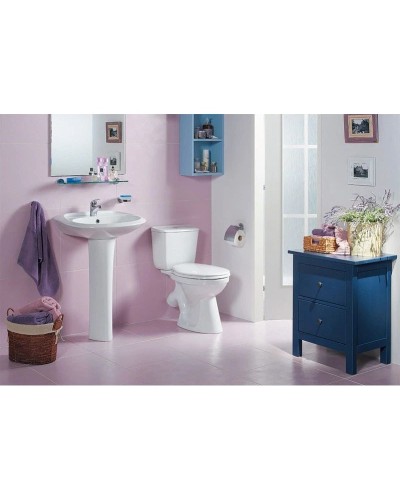 Унитаз-компакт с сиденьем Santek Бриз 1.WH30.2.138