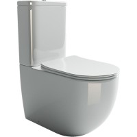 Унитаз компакт Ceramica Nova Mia Rimless CN1801-B без бачка и с сиденьем Микролифт