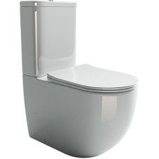 Унитаз компакт Ceramica Nova Mia Rimless CN1801-B без бачка и с сиденьем Микролифт