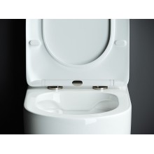 Унитаз компакт Ceramica Nova Mia Rimless CN1801-B без бачка и с сиденьем Микролифт