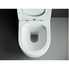 Унитаз компакт Ceramica Nova Mia Rimless CN1801-B без бачка и с сиденьем Микролифт