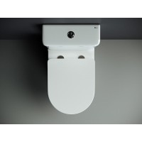 Унитаз компакт Ceramica Nova Mia Rimless CN1801-B без бачка и с сиденьем Микролифт