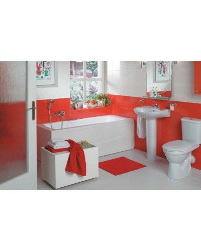 Унитаз-компакт антивсплеск с сиденьем микролифт Santek Бореаль 1.WH30.2.146