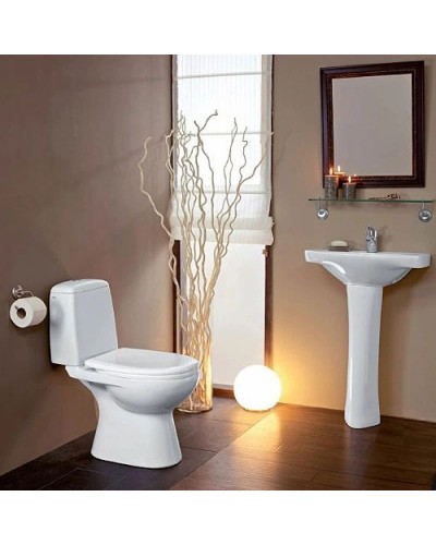 Унитаз-компакт с сиденьем Santek Цезарь 1.WH30.1.745