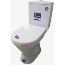 Унитаз-компакт с сиденьем полипропилен Santek Алькор 1.WH30.2.196