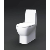 Унитаз-компакт с сиденьем микролифт Sanita Luxe Infinity INFSLCC01040522