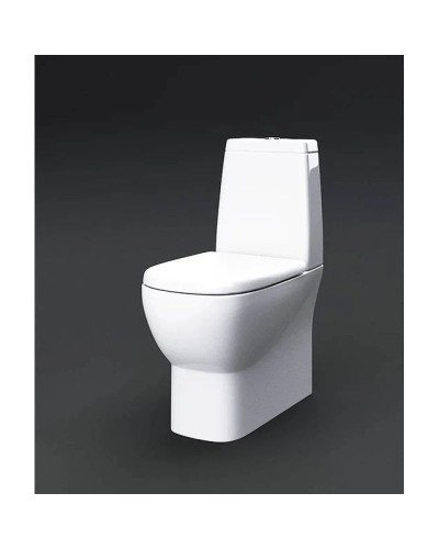 Унитаз-компакт с сиденьем микролифт Sanita Luxe Infinity INFSLCC01040522