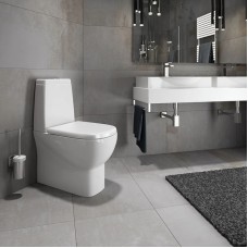 Унитаз-компакт с сиденьем микролифт Sanita Luxe Infinity INFSLCC01040522