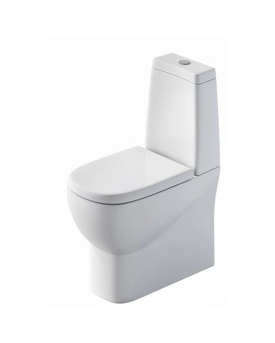 Унитаз-компакт с сиденьем микролифт Sanita Luxe Infinity INFSLCC01040522