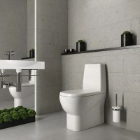 Унитаз-компакт с сиденьем микролифт Sanita Luxe Infinity INFSLCC01040522