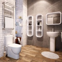 Унитаз-компакт с сиденьем дюропласт Sanita Luxe Art ARTSLCC01020622