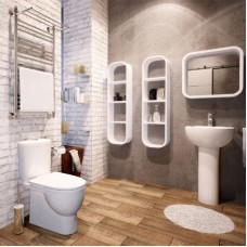 Унитаз-компакт с сиденьем дюропласт Sanita Luxe Art ARTSLCC01020622