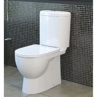 Унитаз-компакт с сиденьем дюропласт Sanita Luxe Art ARTSLCC01020622