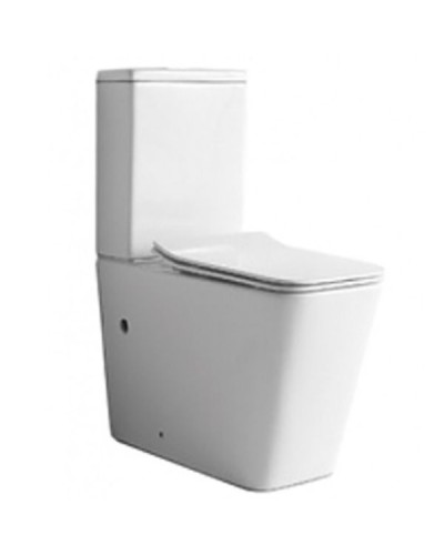 Унитаз компакт CeramaLux NS-2170 с бачком и сиденьем Микролифт