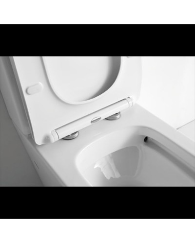 Унитаз компакт CeramaLux NS-2170 с бачком и сиденьем Микролифт