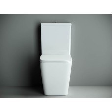 Унитаз компакт Ceramica Nova Cubic CN1803-B без бачка и с сиденьем Микролифт