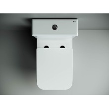 Унитаз компакт Ceramica Nova Cubic CN1803-B без бачка и с сиденьем Микролифт