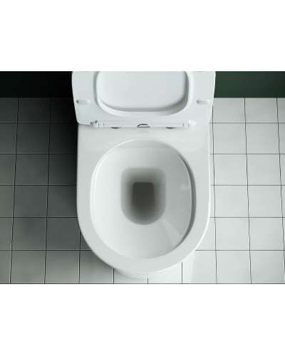 Унитаз компакт Ceramica Nova Star CN1904-B без бачка и с сиденьем Микролифт