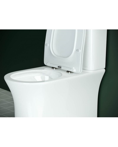 Унитаз компакт Ceramica Nova Star CN1904-B без бачка и с сиденьем Микролифт