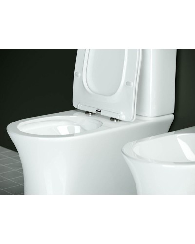 Унитаз компакт Ceramica Nova Star CN1904-B без бачка и с сиденьем Микролифт