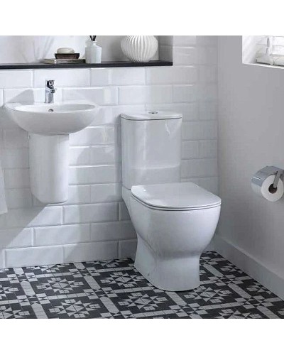 Унитаз компакт Ideal Standard Tesi T008701 без бачка и сиденья