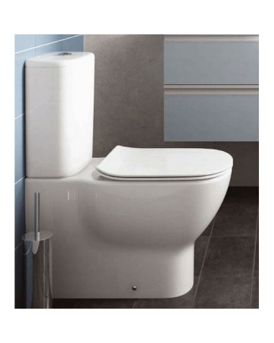 Унитаз компакт Ideal Standard Tesi T008701 без бачка и сиденья