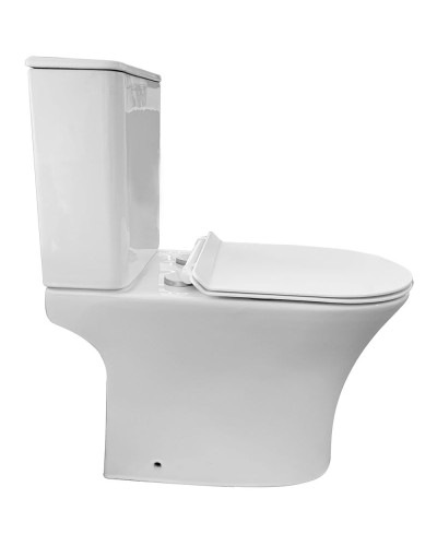 Унитаз компакт Timo Reko TK-201 с бачком и сиденьем Микролифт