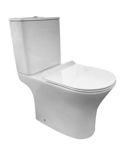 Унитаз компакт Timo Reko TK-201 с бачком и сиденьем Микролифт