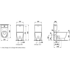 Унитаз компакт Laufen New Classic 8.2485.8.000.000.1 без бачка и сиденья