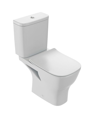 Унитаз компакт Jacob Delafon Struktura UJAJ102-WTE без бачка и сиденья