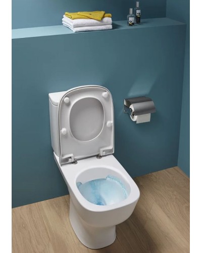 Унитаз компакт Jacob Delafon Struktura UJAJ102-WTE без бачка и сиденья