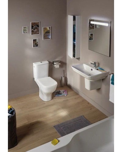 Унитаз компакт Jacob Delafon Struktura UJAJ102-WTE без бачка и сиденья