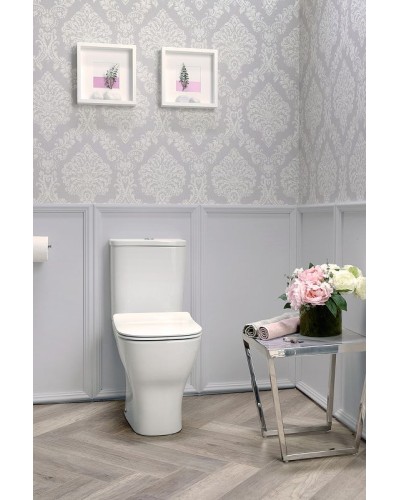 Унитаз компакт Jacob Delafon Struktura UJAJ102-WTE без бачка и сиденья