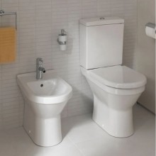 Унитаз-компакт с сиденьем микролифт и с механизмом смыва Geberit Vitra S50 9798B003-7201