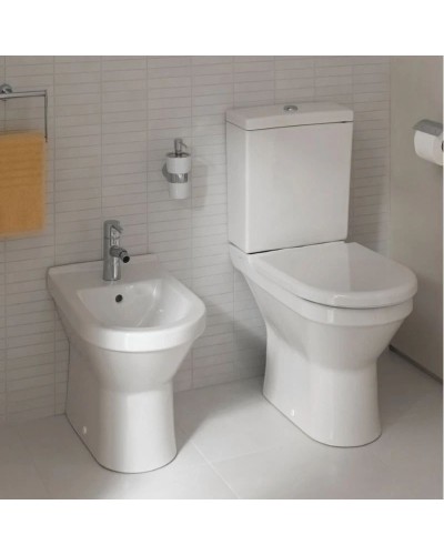 Унитаз-компакт с сиденьем микролифт и с механизмом смыва Geberit Vitra S50 9798B003-7201