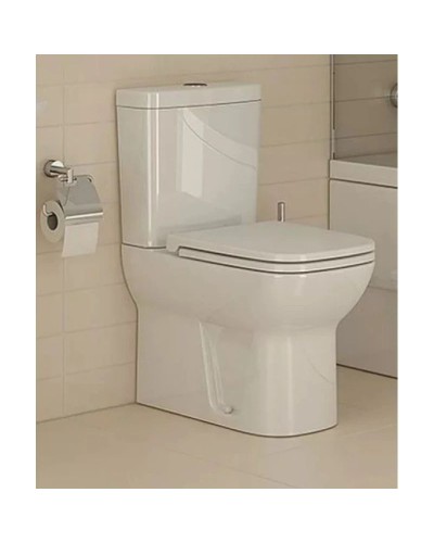 Унитаз-компакт с сиденьем микролифт и с механизмом смыва Geberit Vitra S20 9800B003-7204