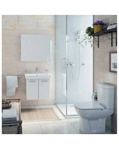 Унитаз-компакт с сиденьем микролифт и с механизмом смыва Geberit Vitra S20 9819B003-7202