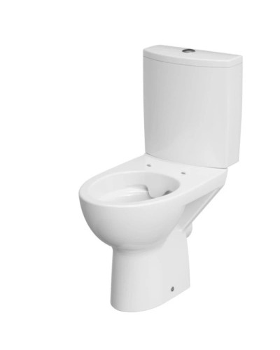 Унитаз-компакт безободковый с сиденьем микролифт Cersanit Parva KO-PA011-3/6-COn-DL