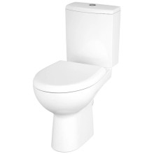 Унитаз-компакт безободковый с сиденьем микролифт Cersanit Nature KO-NTR011-3/5-COn-DL