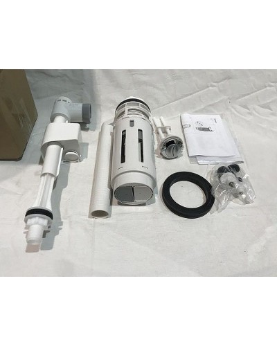 Унитаз компакт CeramaLux 1222A с бачком и сиденьем Микролифт